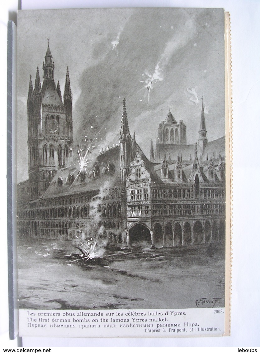 LOT N° 951 - YPRES (BELGIQUE) - 11 CARTES