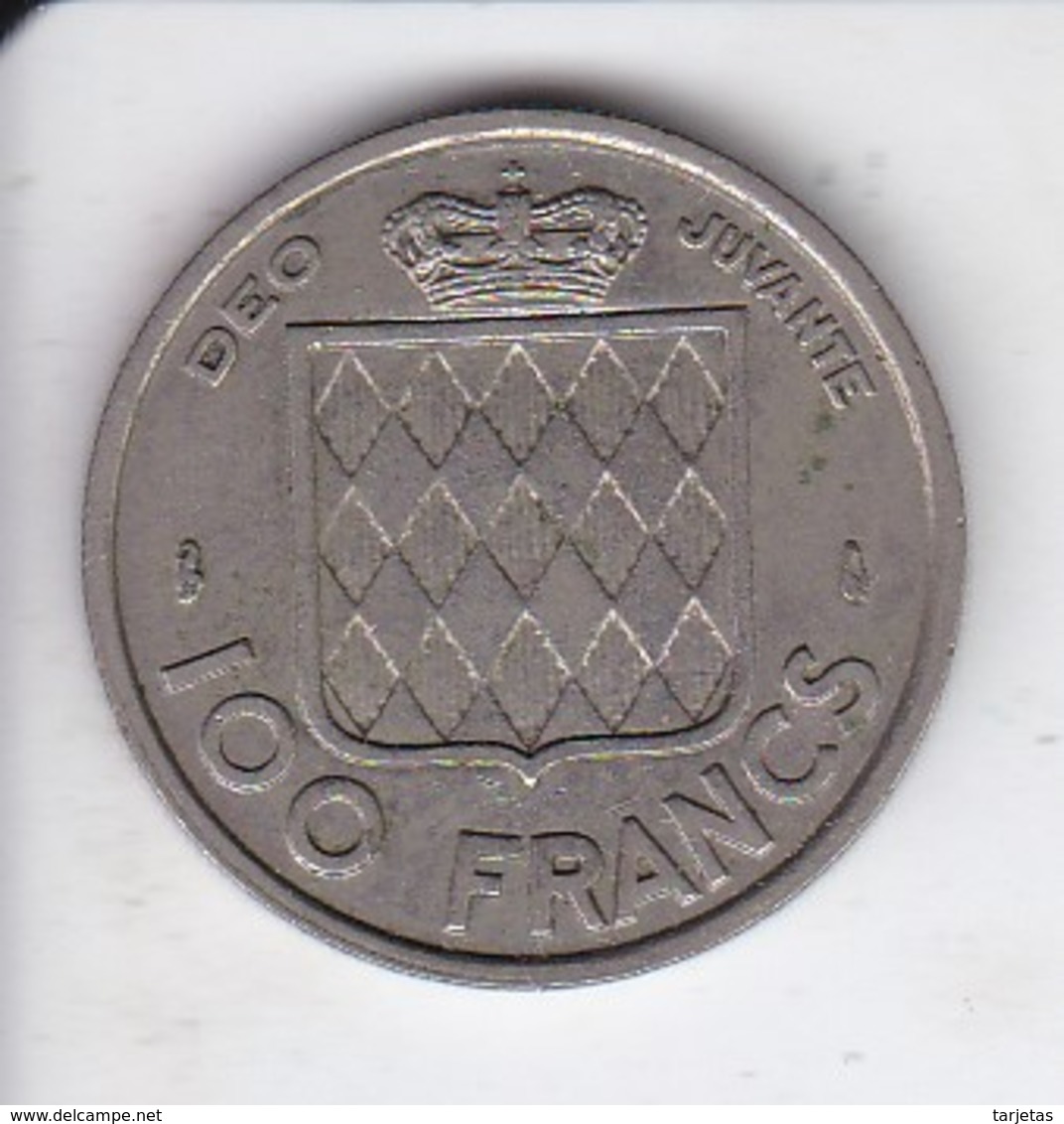 MONEDA DE MONACO DE 100 FRANCS DEL AÑO 1956 (COIN) RAINIER III - 1949-1956 Old Francs