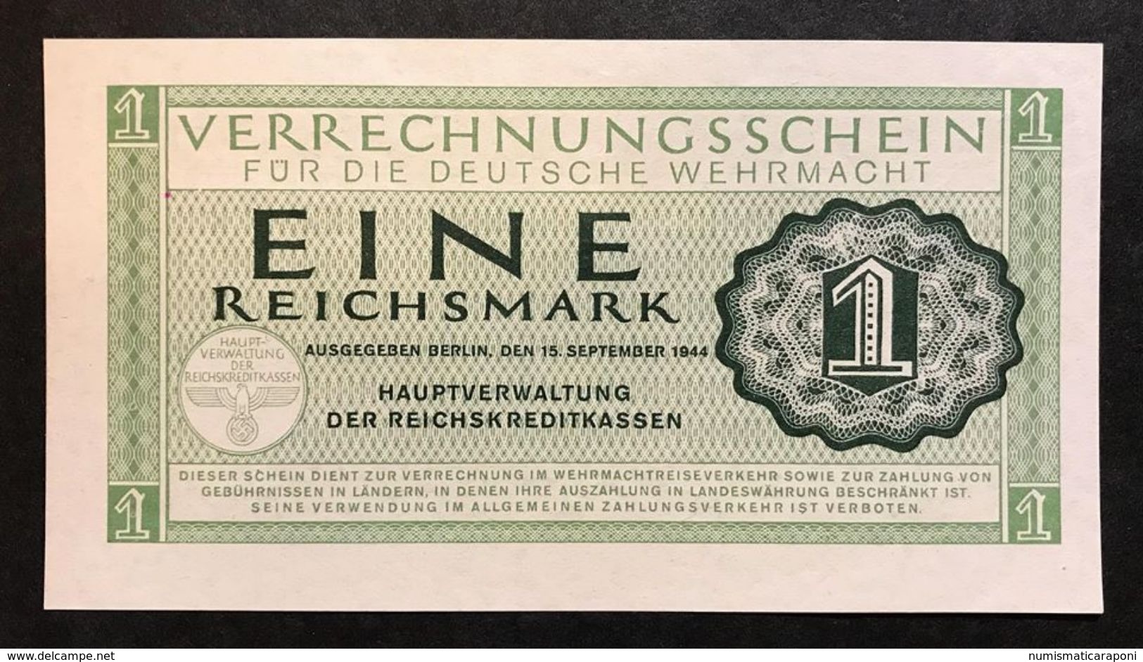 GERMANIA ALEMANIA GERMANY  1 REICHSMARK 1944 Fds   LOTTO 806 - 10 Reichsmark