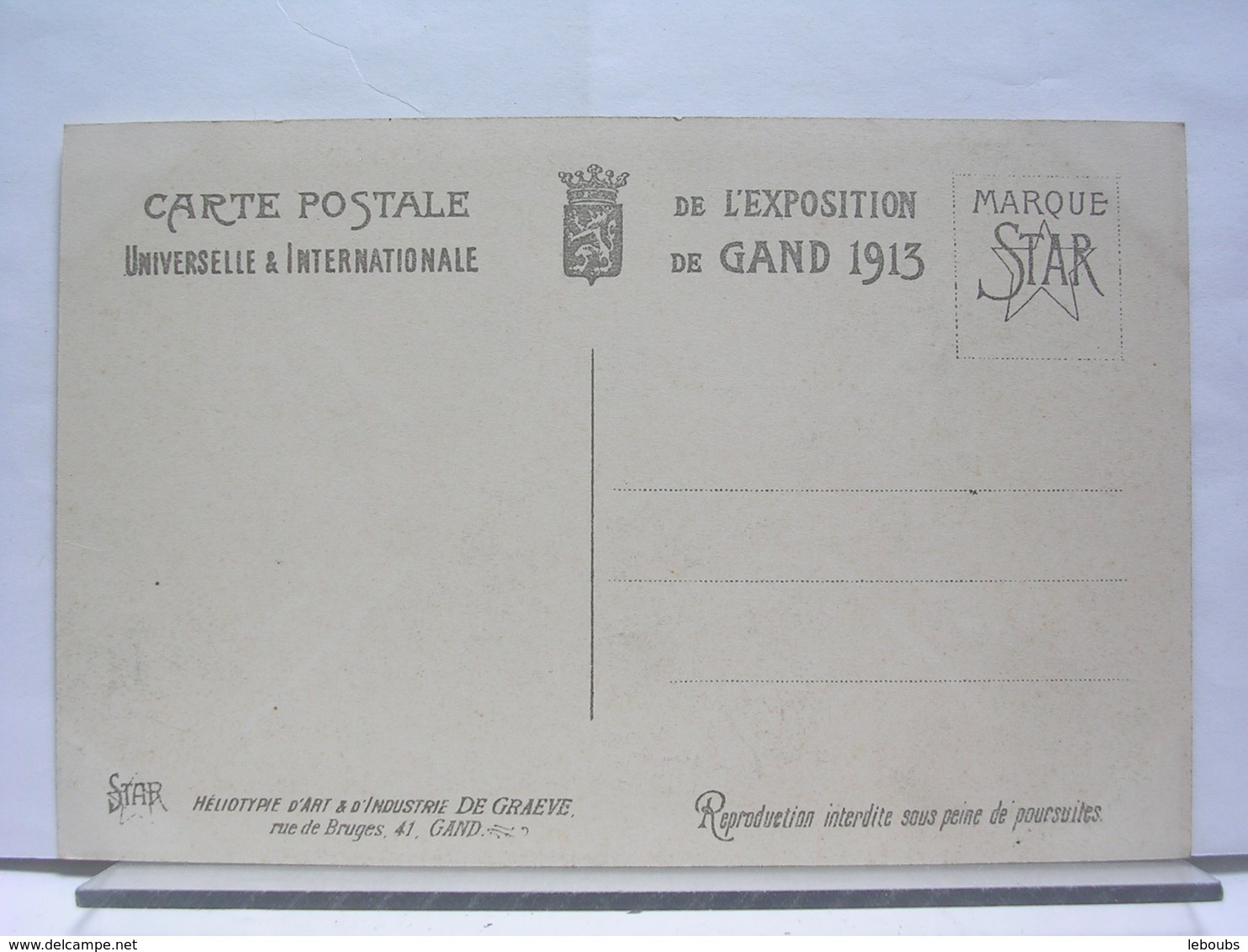 LOT N° 953 - GAND - EXPOSITION UNIVERSELLE DE 1913 (BELGIQUE) - 15 CARTES - Gent