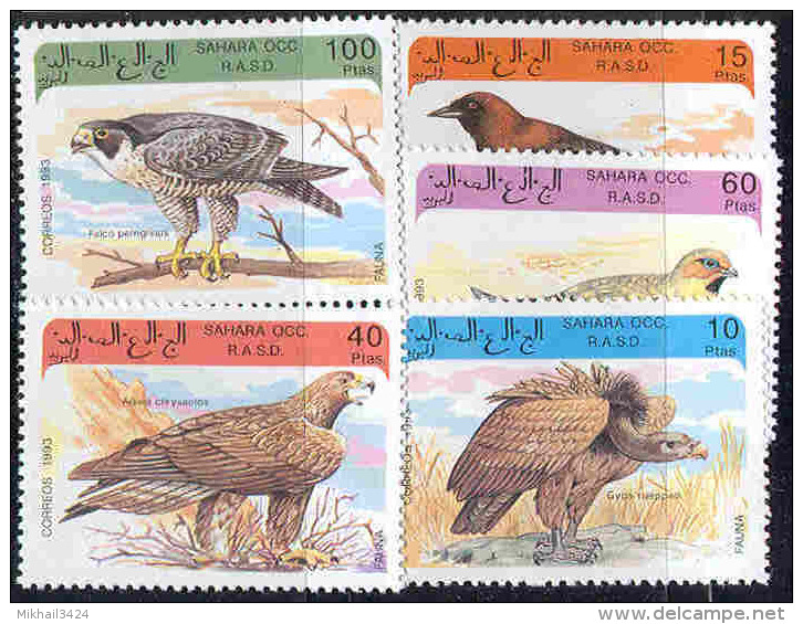 0375 Birds Fauna 1993 Shr 5v Set MNH ** - Other & Unclassified