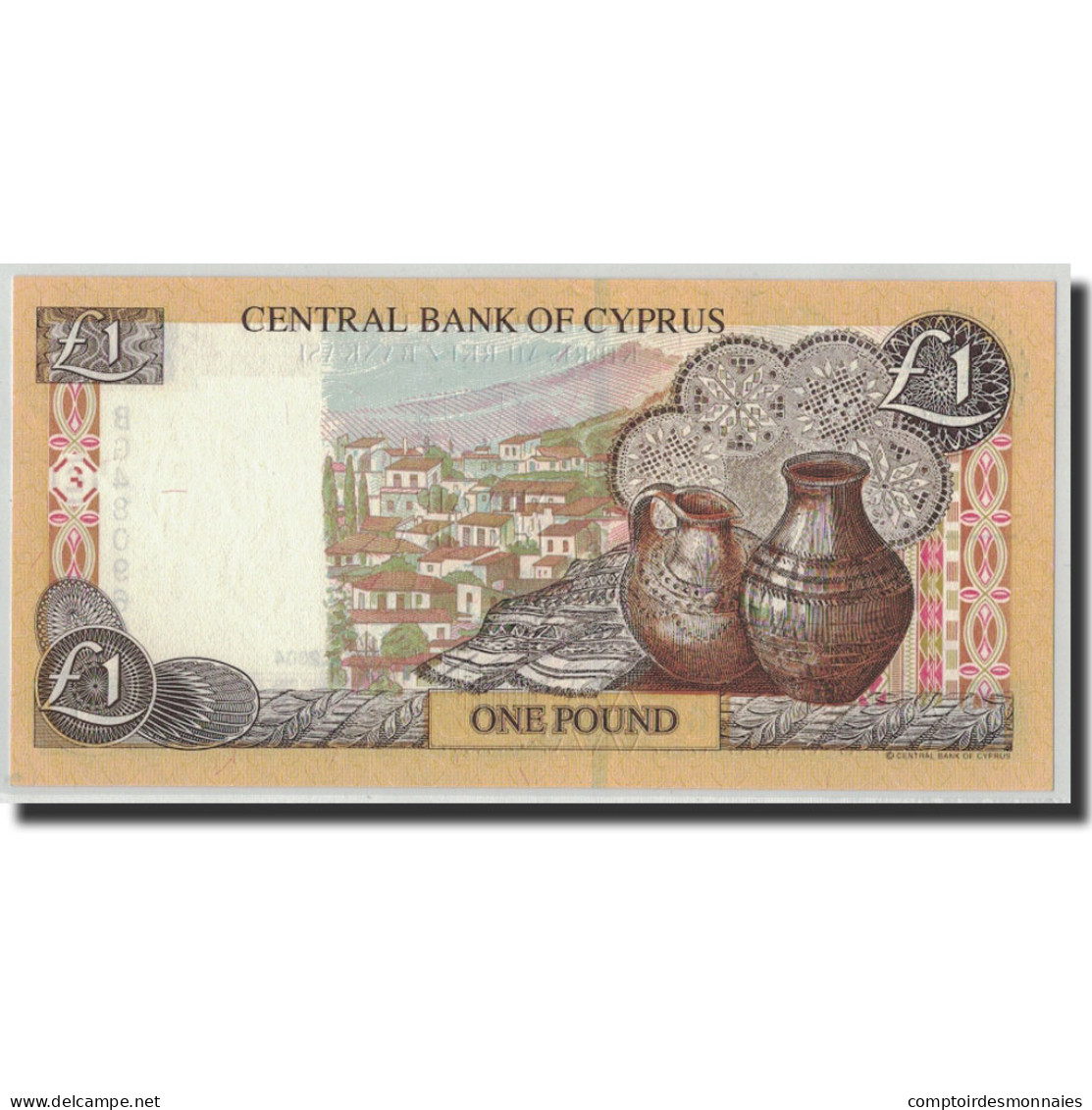 Billet, Chypre, 1 Pound, 2004, 2004-04-01, KM:60d, SPL - Cyprus