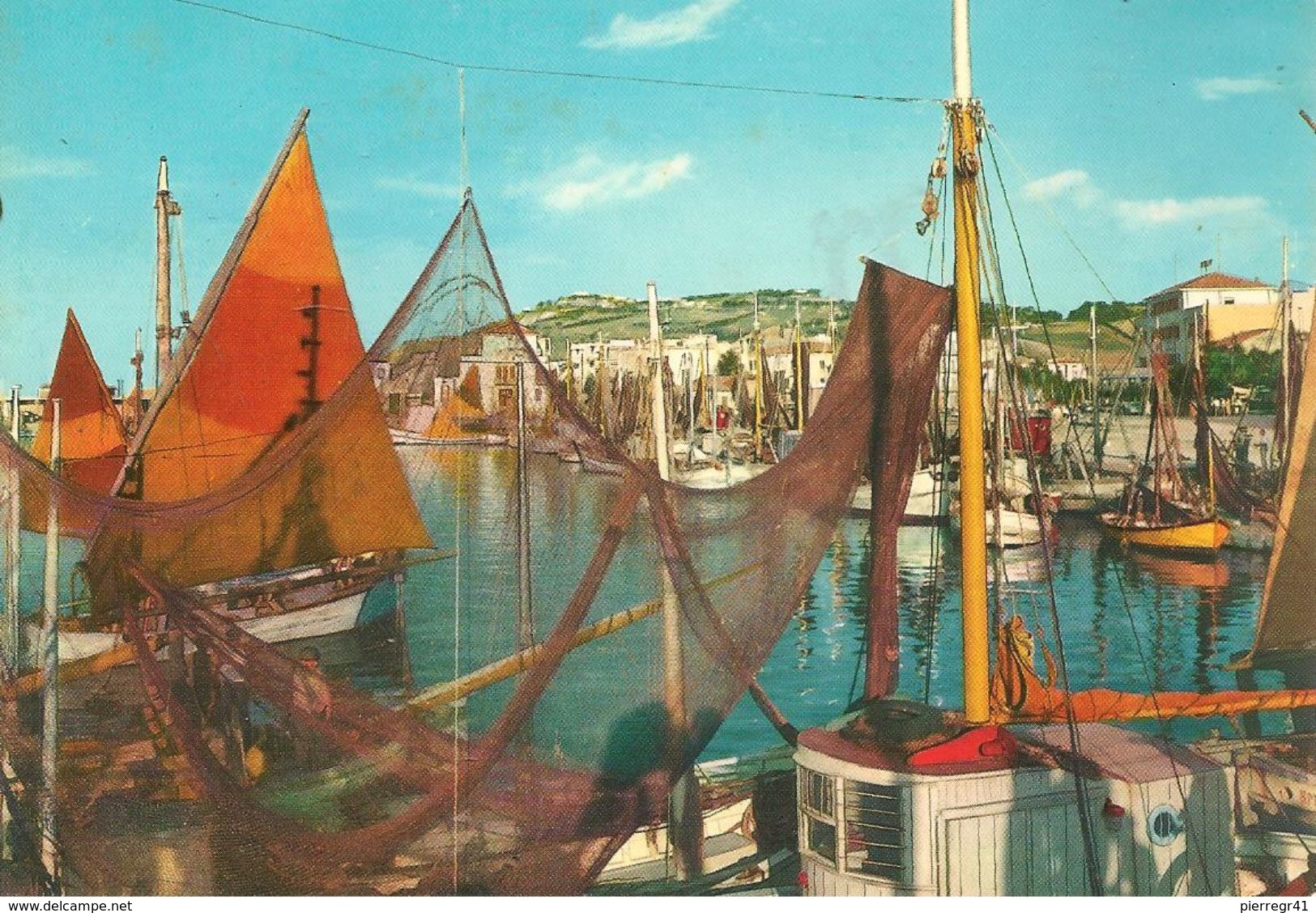 CPA-1960-ITALIE-MARCHE-GABICCE-BASSIN Des BATEAUX De PECHE-TBE - Altri & Non Classificati