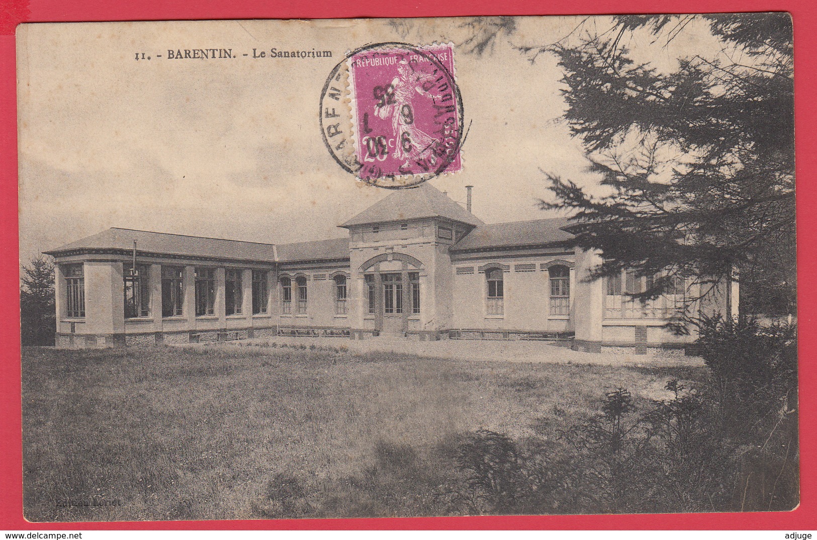 CPA - 76 - BARENTIN - LE SANATORIUM  -  *SUP** 2 SCANS**** - Barentin