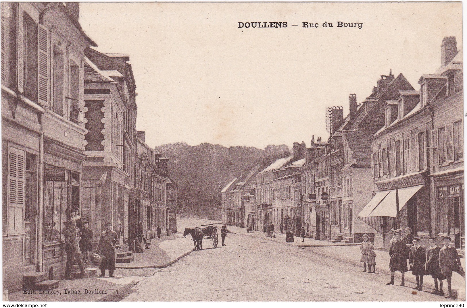 DOULLENS RUE DU BOURG - Doullens