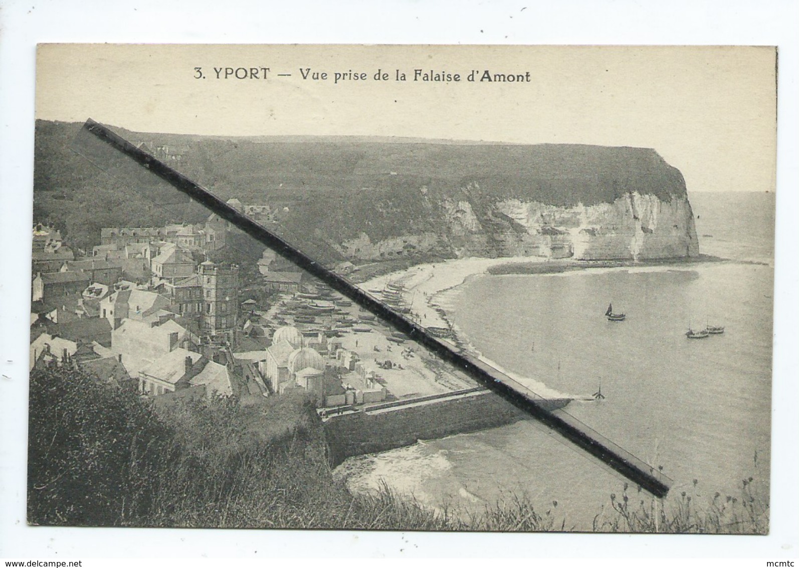 CPA  - Yport  - Vue Prise De La Falaise D'Amont - Yport