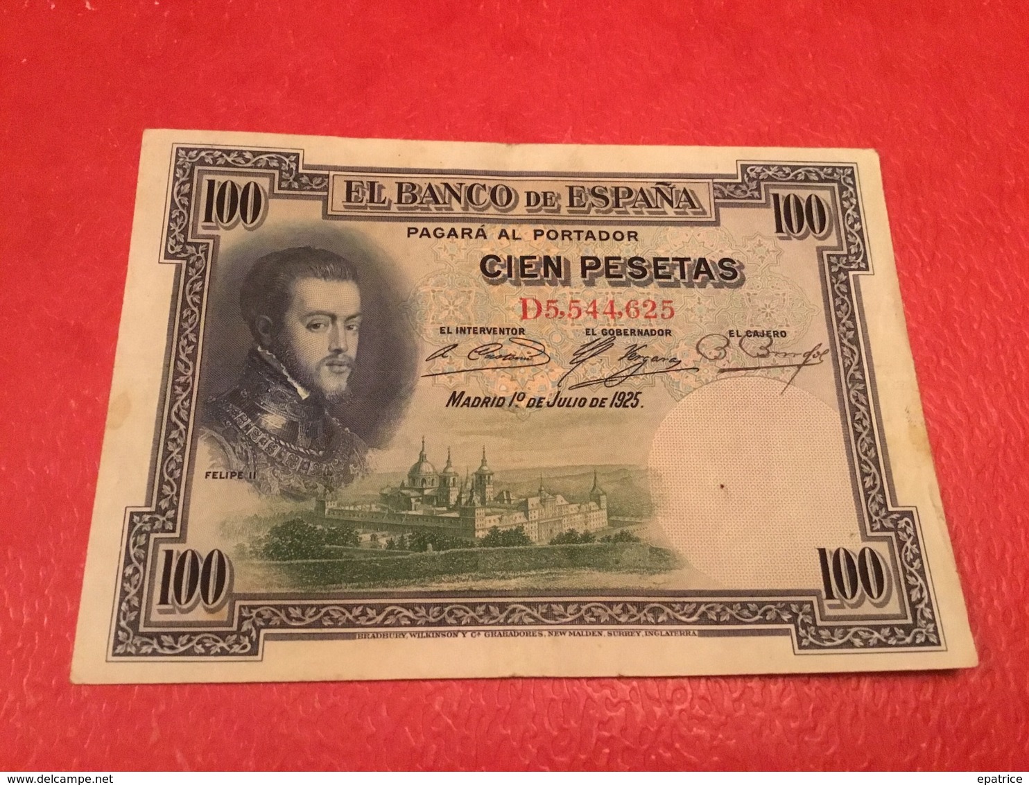 100PESATAS 1925 ( TTB) - 100 Pesetas