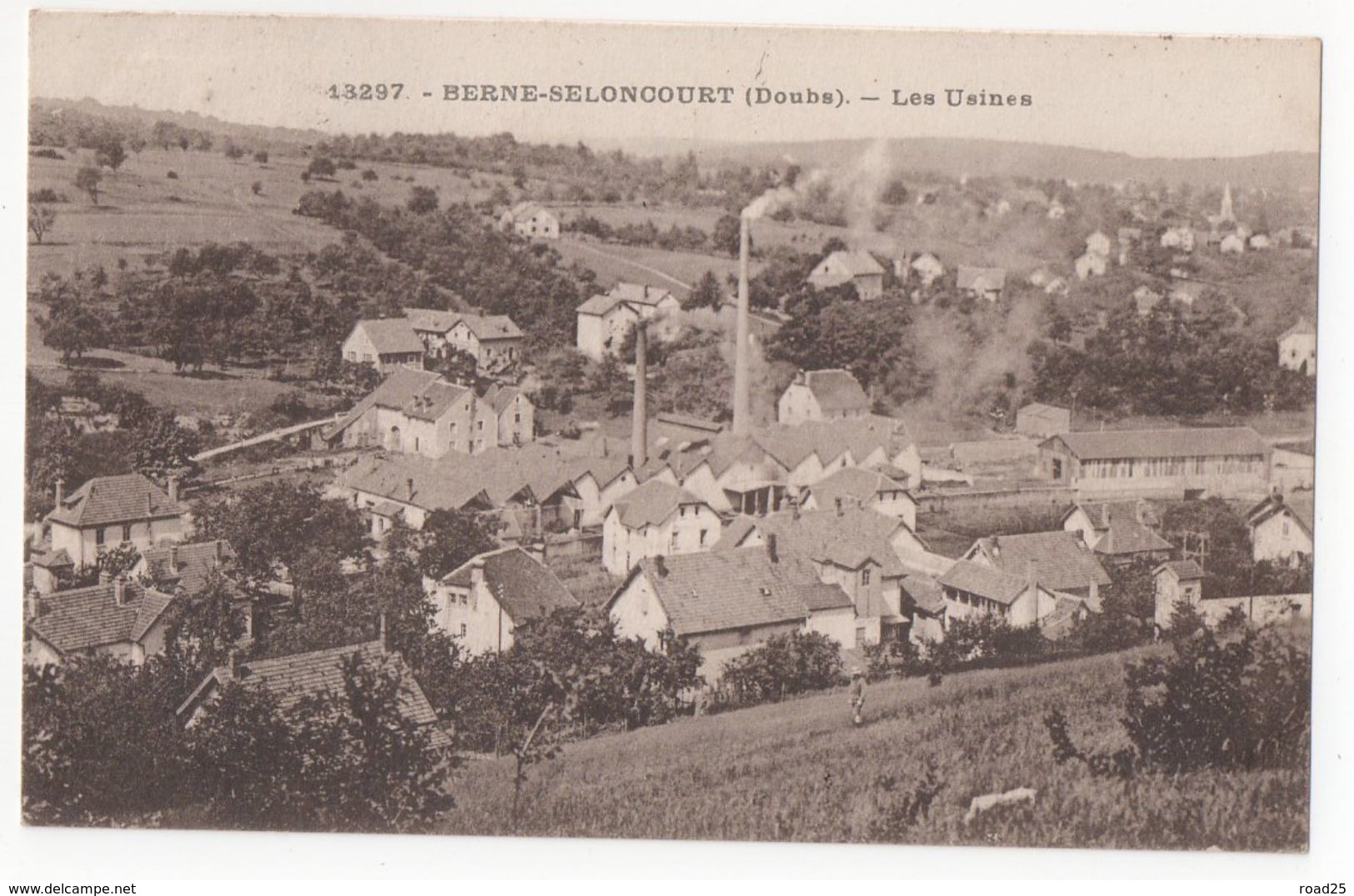 ( 25 ) Lot de 95 cartes postales anciennes du département du Doubs