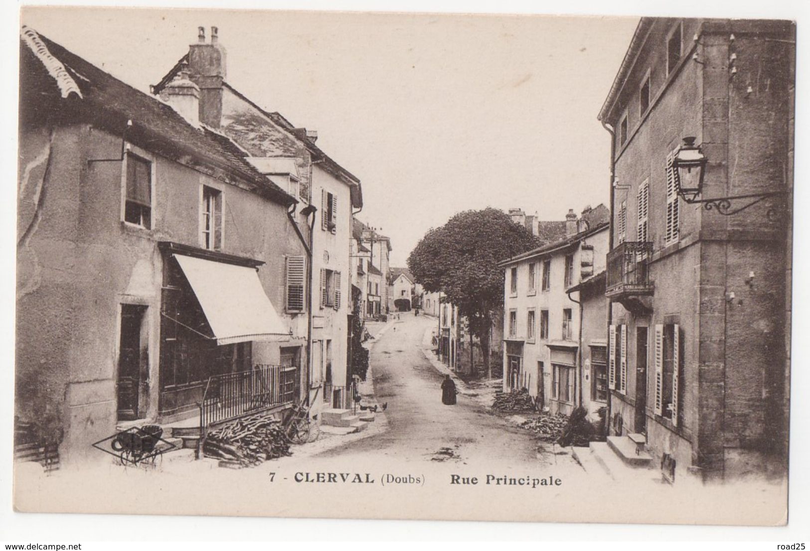 ( 25 ) Lot de 95 cartes postales anciennes du département du Doubs