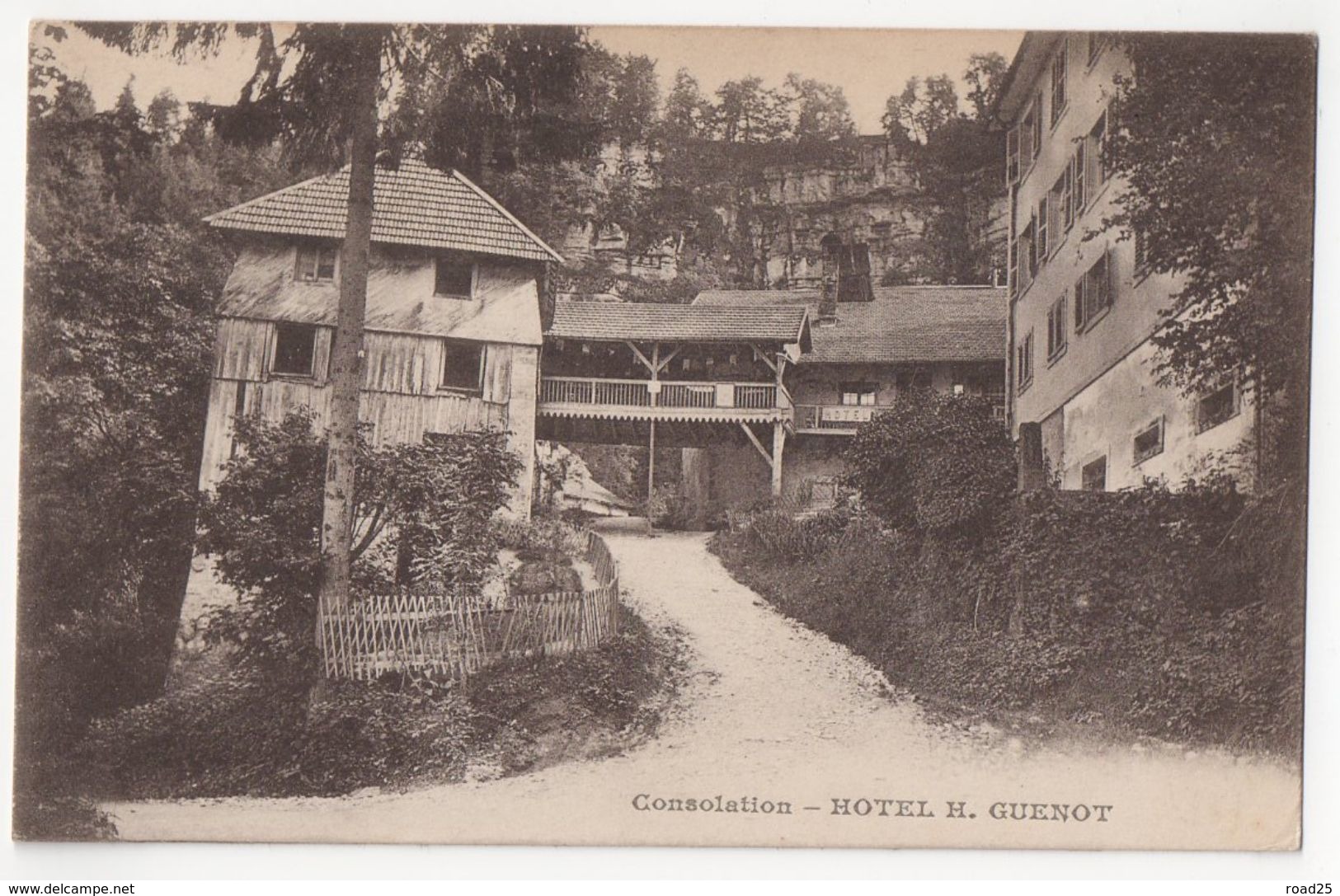 ( 25 ) Lot de 95 cartes postales anciennes du département du Doubs