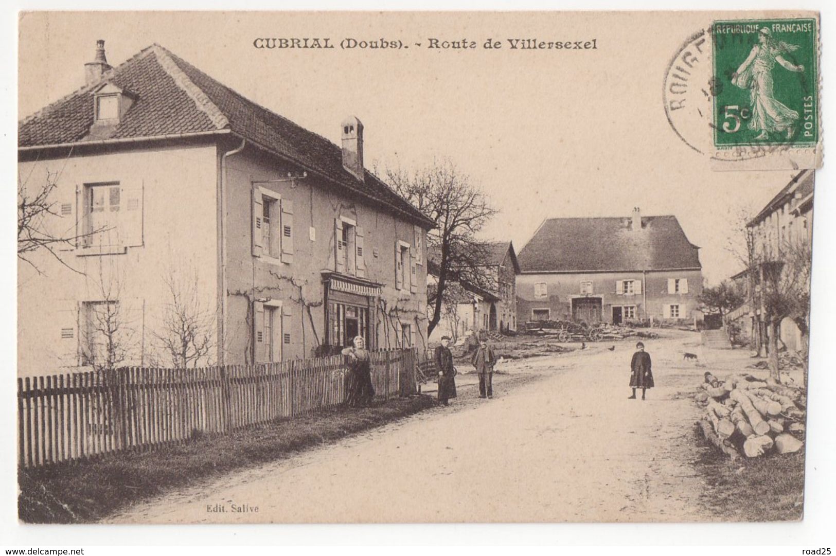 ( 25 ) Lot de 95 cartes postales anciennes du département du Doubs