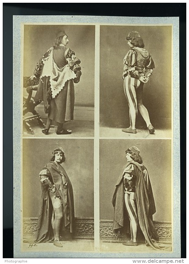 Mode Masculine Européenne Du XVIe Siécle Costumes Ancienne Photo Calavas 1890 - Old (before 1900)