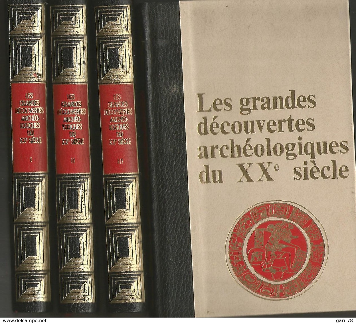 4 Tomes Présentés Jean DUMONT Les Grandes Découvertes Archéologiques Du XXe Siècle - Archäologie