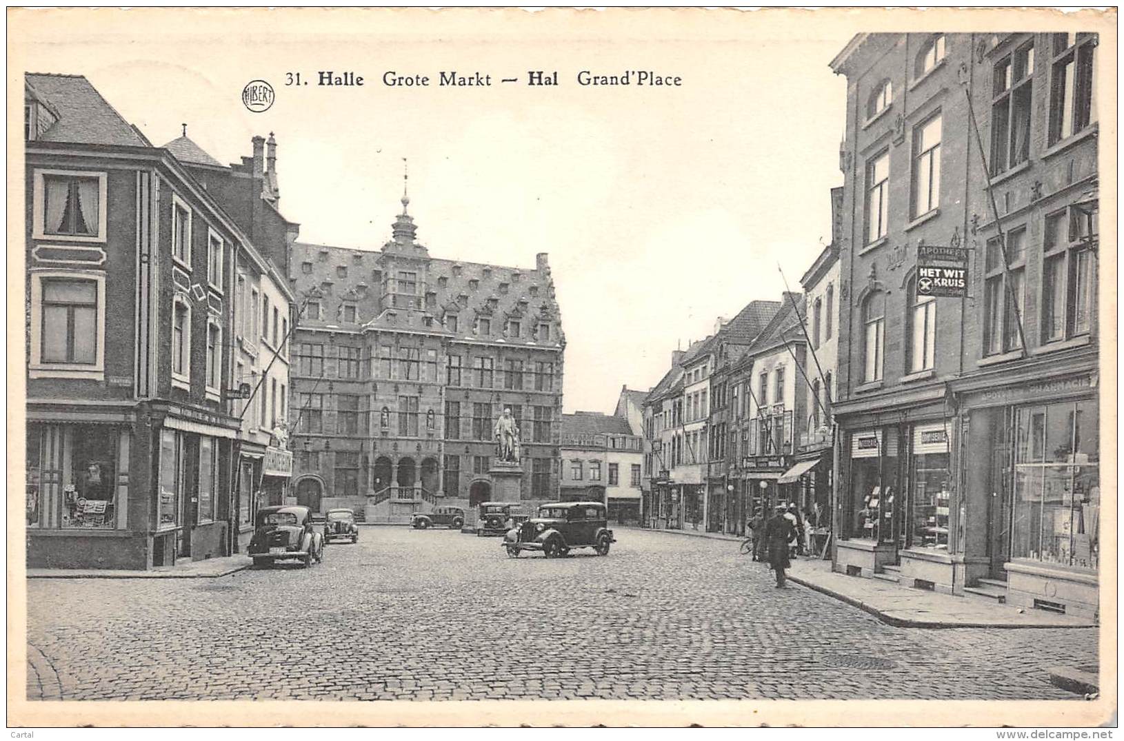 HALLE - Grote Markt - HAL - Grand'Place - Halle