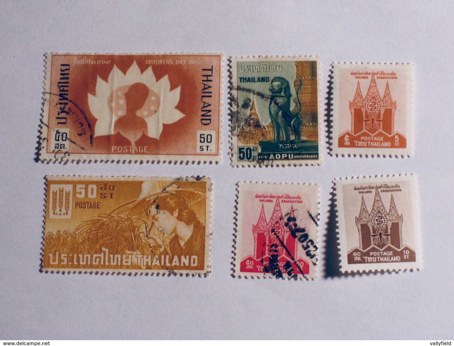 THAÏLANDE 1962-66   LOT# 11 - Thaïlande