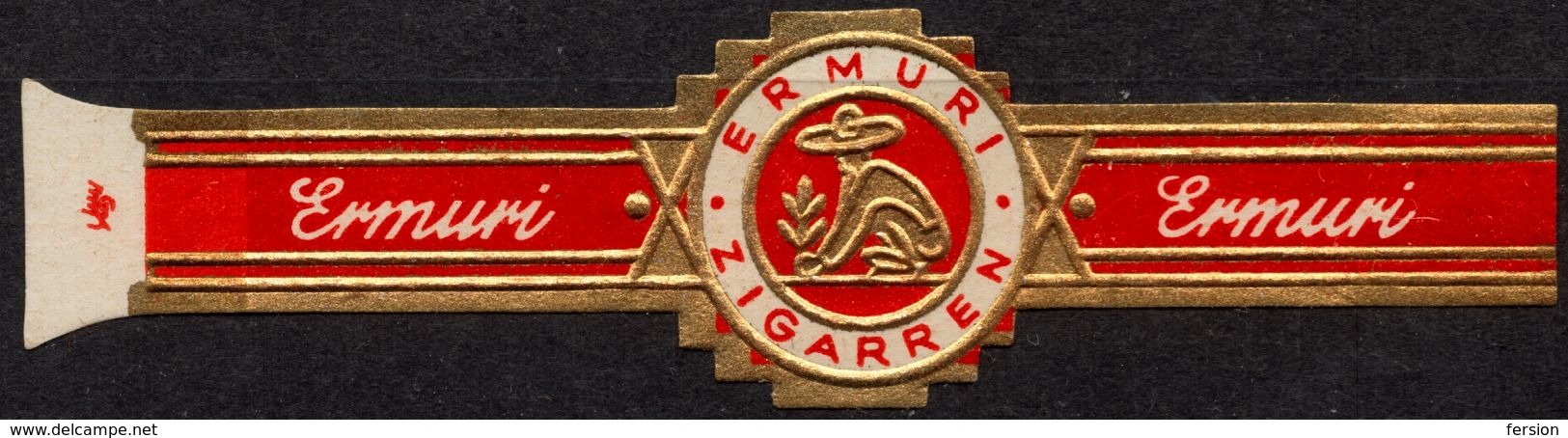 Germany / ERMURI Zigarren - CIGAR Label Vignette - Etiketten