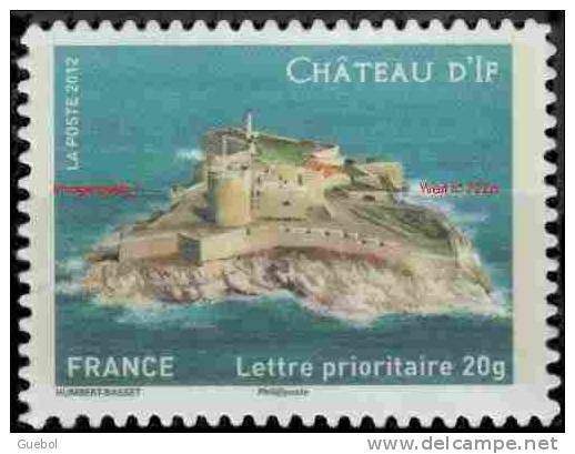 France Autoadhésif ** N°  722 A - Le Château D'if. Verso Fond Blanc Provenance De Feuille PRO - Nuovi