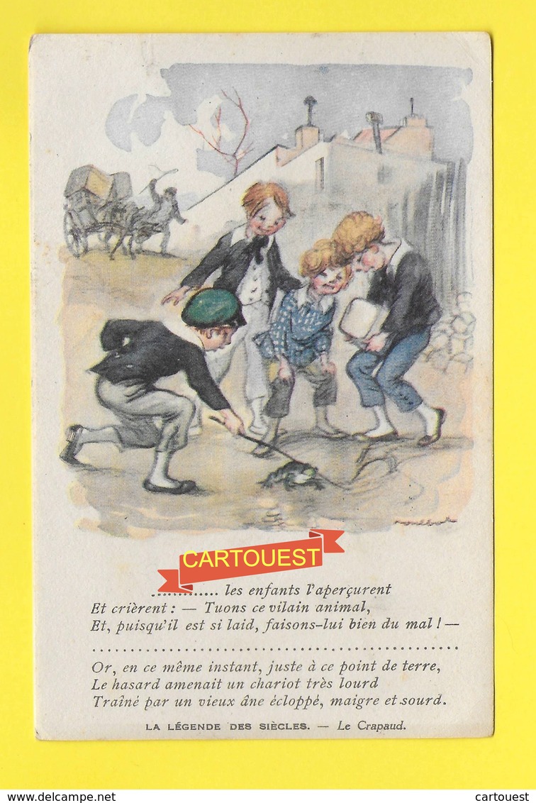 CPA - Poulbot - La Légende Des Siècles - Le Crapaud - Poulbot, F.