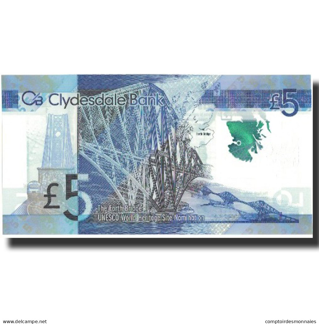 Billet, Scotland, 5 Pounds, 2015, 2015-02-13, NEUF - 5 Pounds