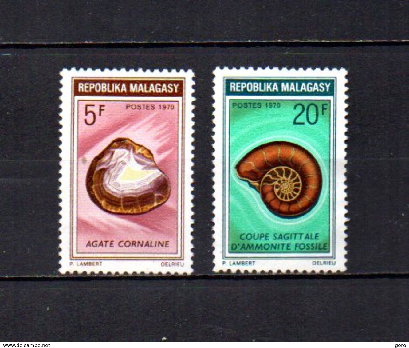 Madagascar  1970  - Y&T  Nº   472/473     ( * Sin Goma ) - Madagascar (1960-...)