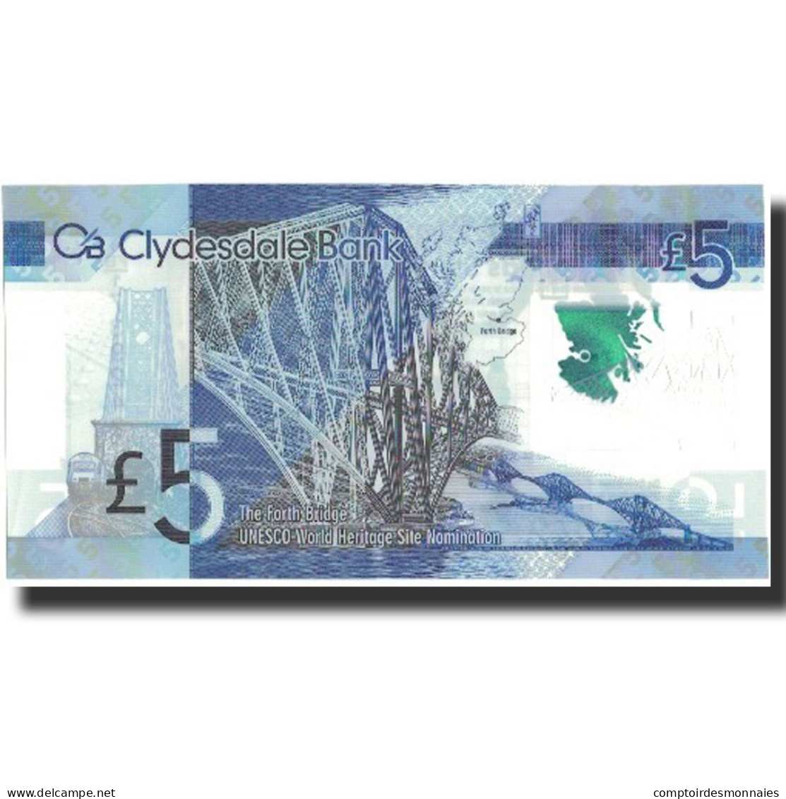 Billet, Scotland, 5 Pounds, 2015, 2015-02-13, NEUF - 5 Pounds