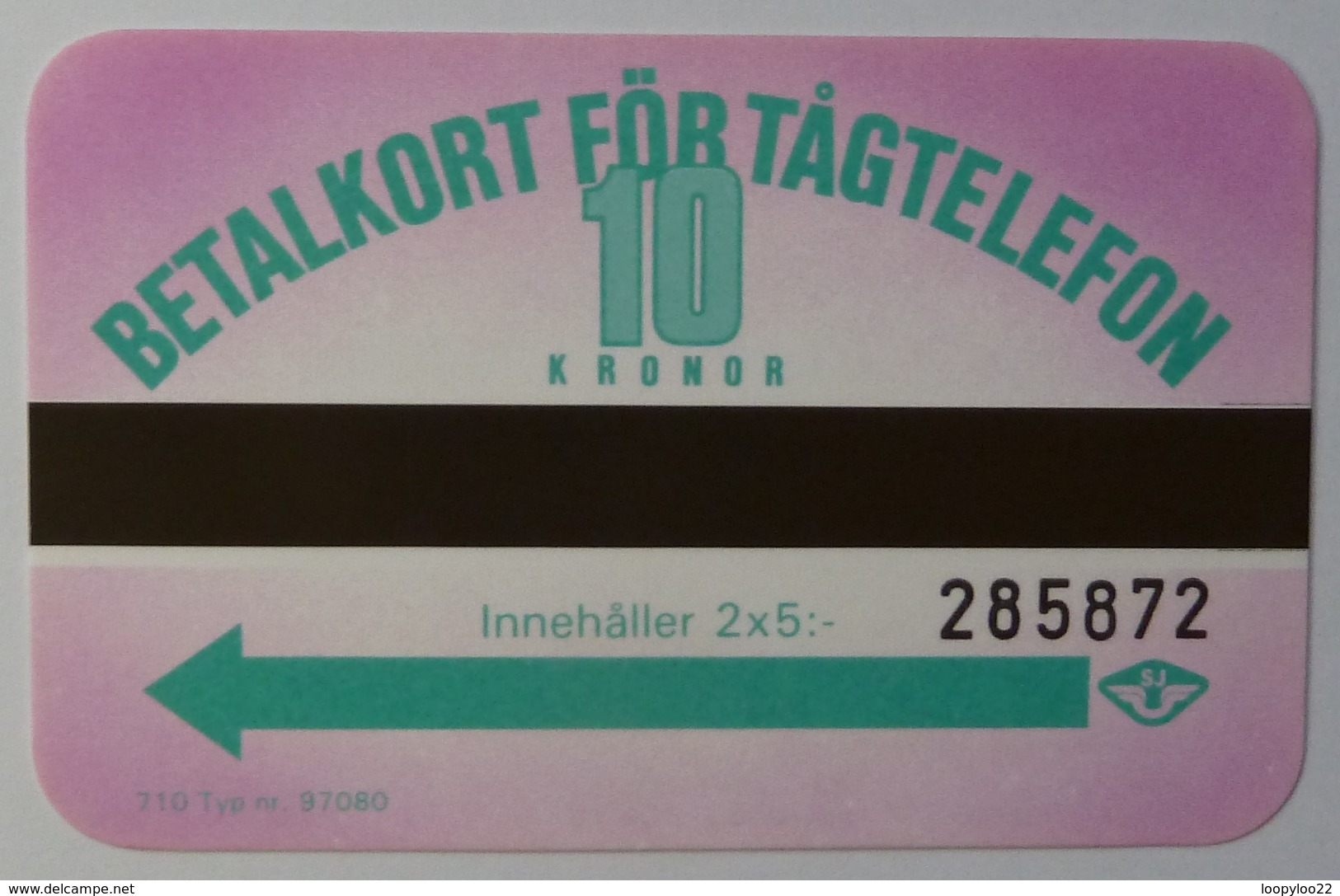 Sweden - Train Card -  10 Units - Mint - Schweden