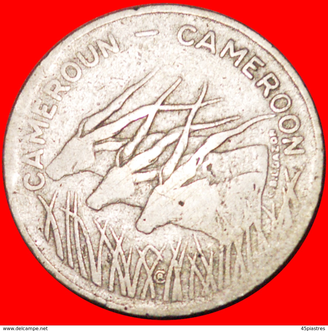 √ FRANCE: CAMEROON ★ 100 FRANCS 1975! LOW START ★ NO RESERVE! - Kameroen