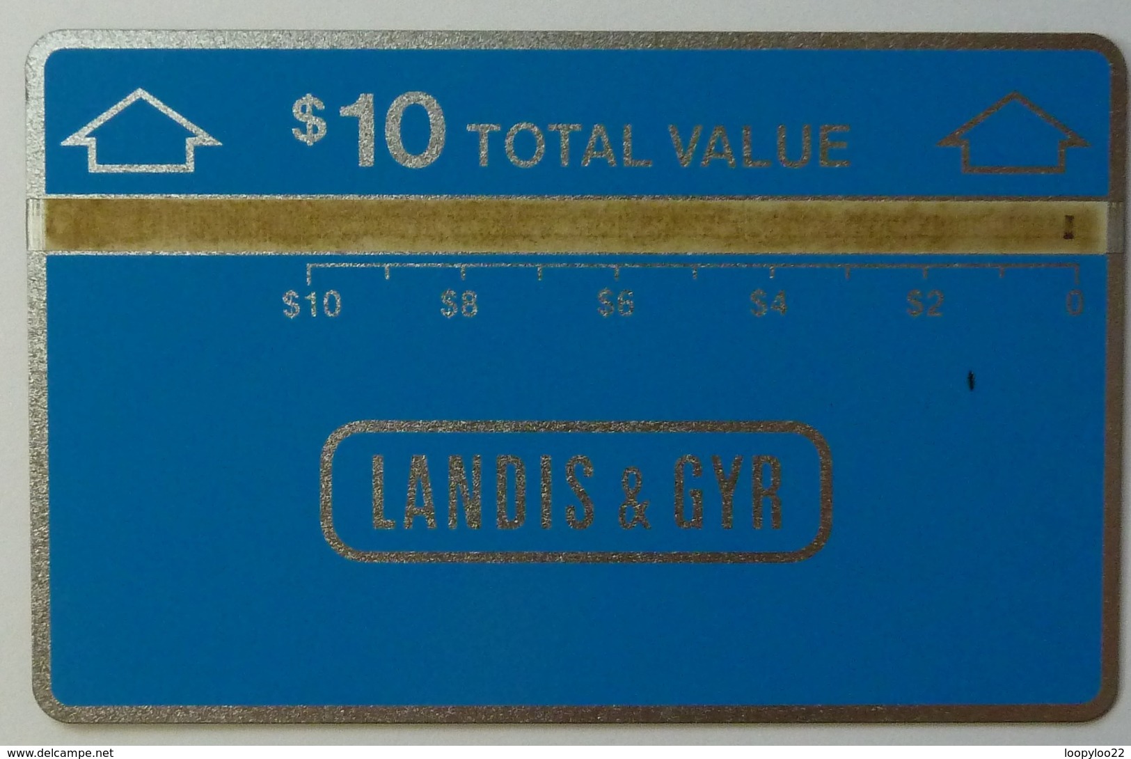 USA - L&G  - NYNEX Demo - $10 - 701C - Used - [1] Tarjetas Holográficas (Landis & Gyr)