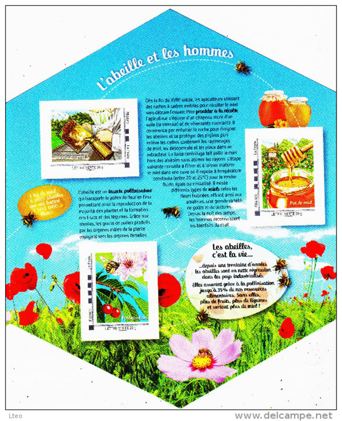 France 2014 Collector Les Abeilles, C'est La Vie ( Edition Limitée ) - Abeilles