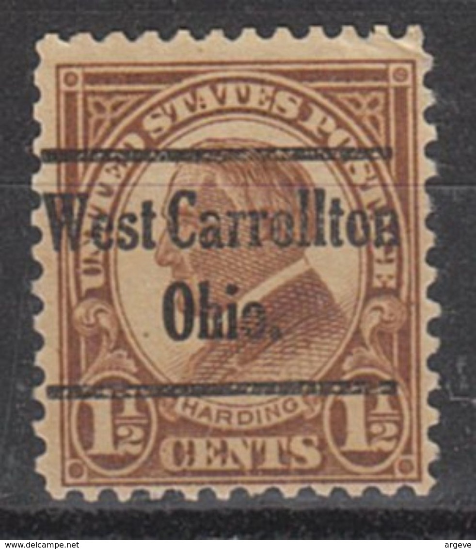 USA Precancel Vorausentwertung Preo, Locals Ohio, West Carrolton 633-230 - Precancels