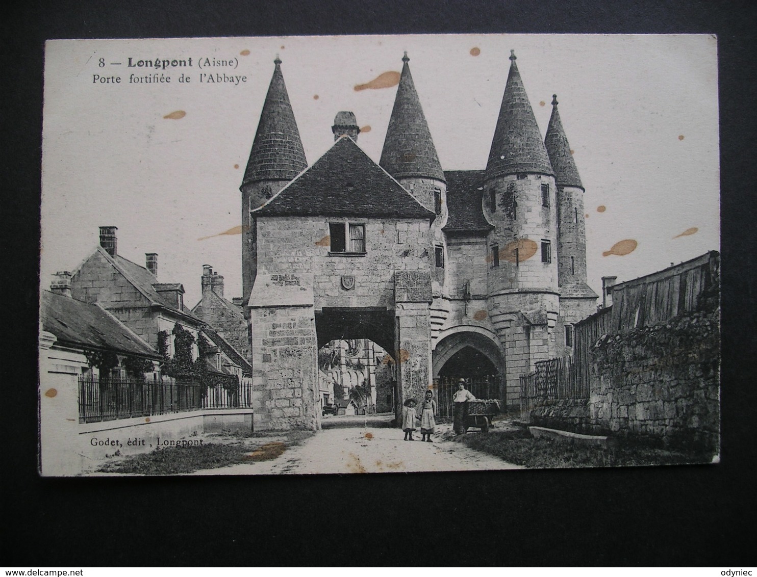 Longpont(Aisne) Porte Fortiffiee De L'Abbey - Autres & Non Classés