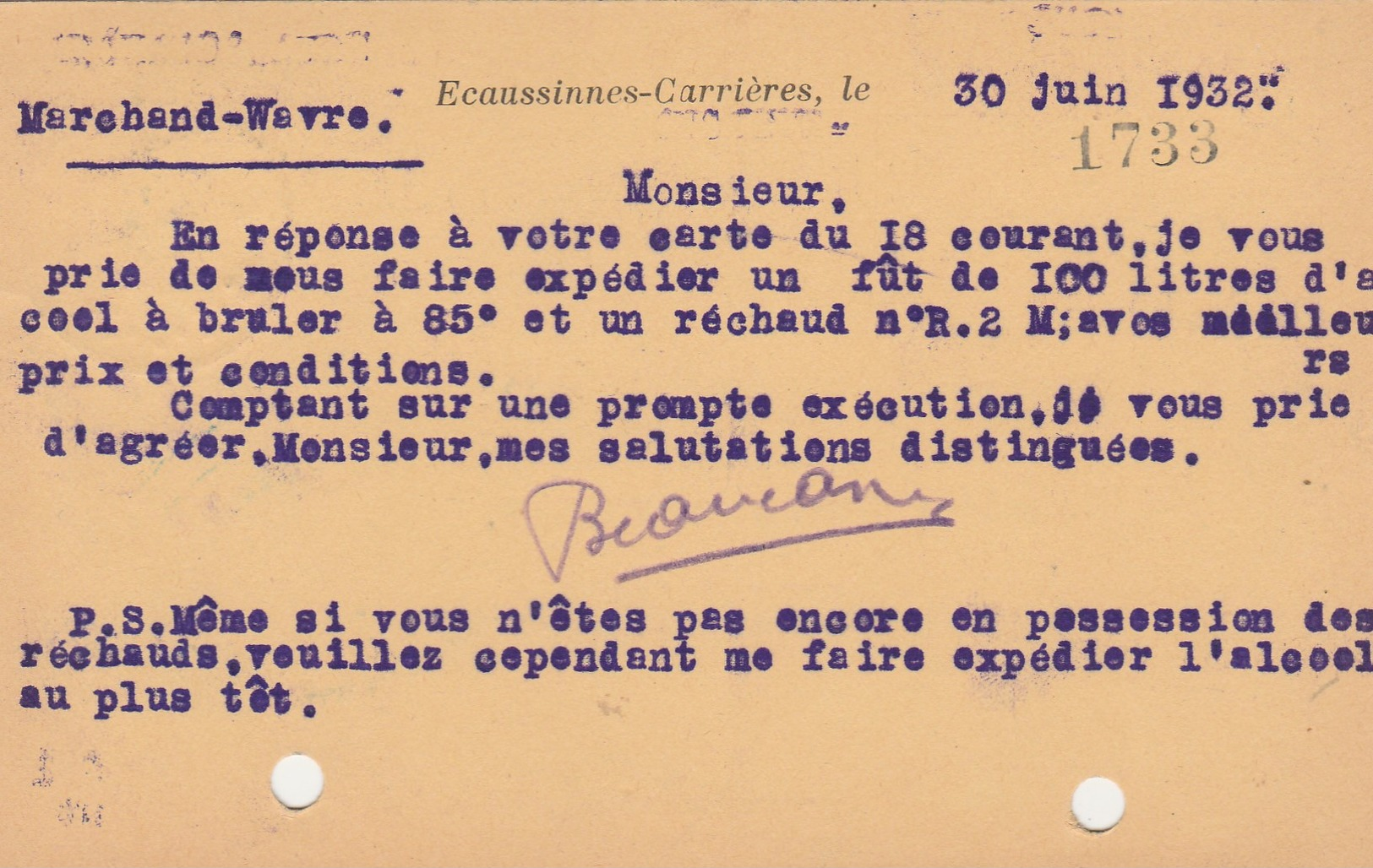 Ecaussinnes Carrières ,carte Publicitaire,  Gérard .Beaucarne - Varlet ,application électro-mécanique - Ecaussinnes