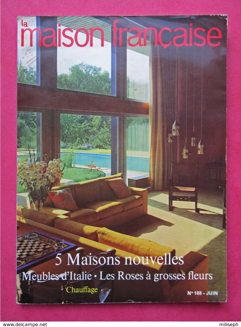 Revue Mensuelle LA MAISON FRANCAISE - N° 188 - Juin 1965 -    (4416) - Andere & Zonder Classificatie