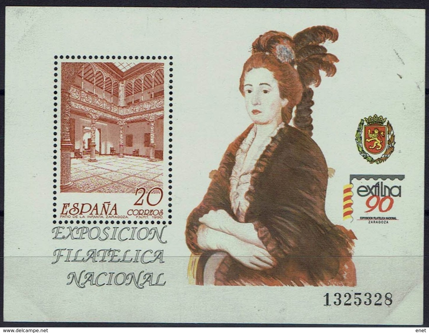 Spanien Espana Spain 1990 - Briefmarkenausstellung - MiNr Block 36 (2946) - Neufs