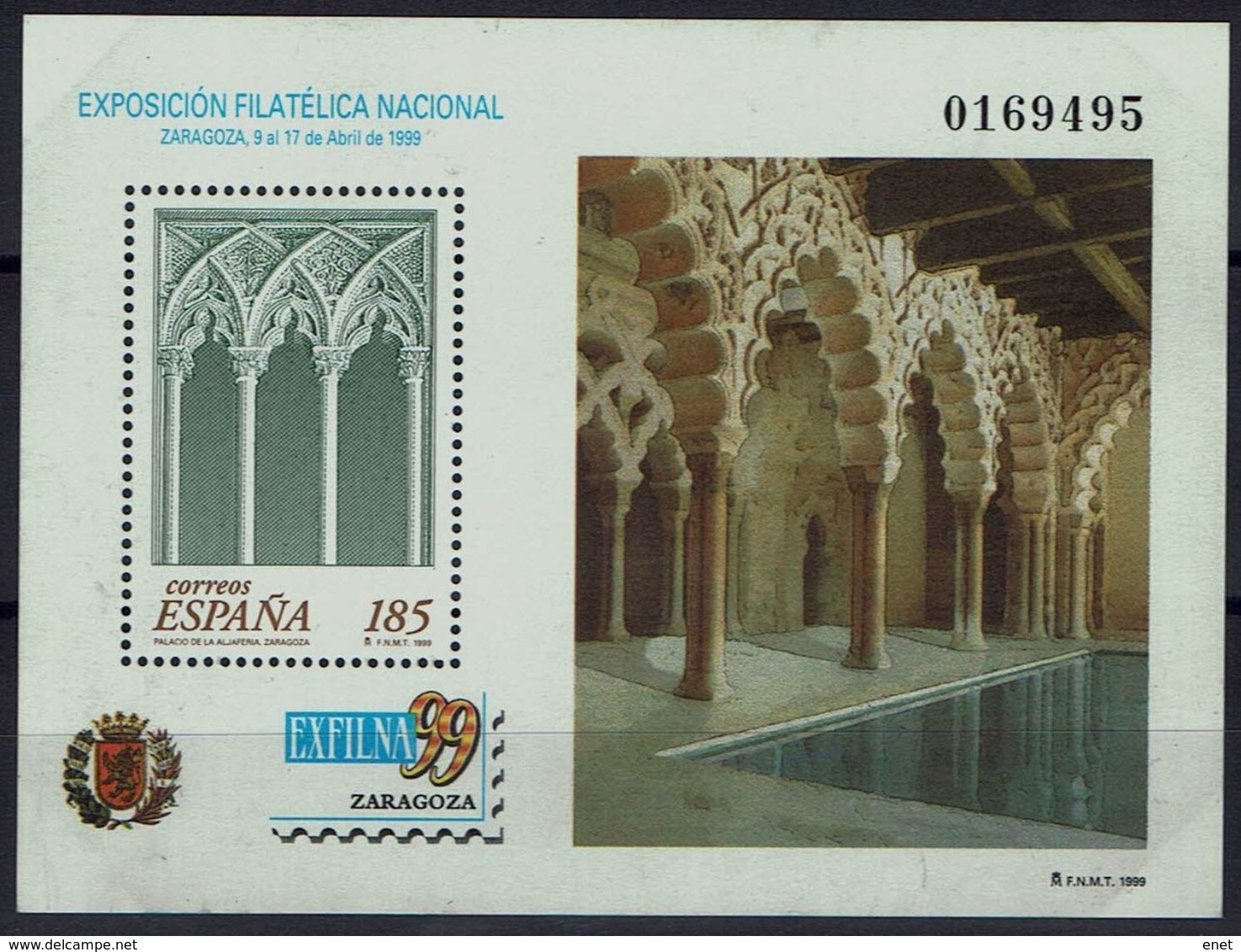 Spanien Espana Spain 1999 - Briefmarkenausstellung - MiNr Block 74 (3455) - Neufs