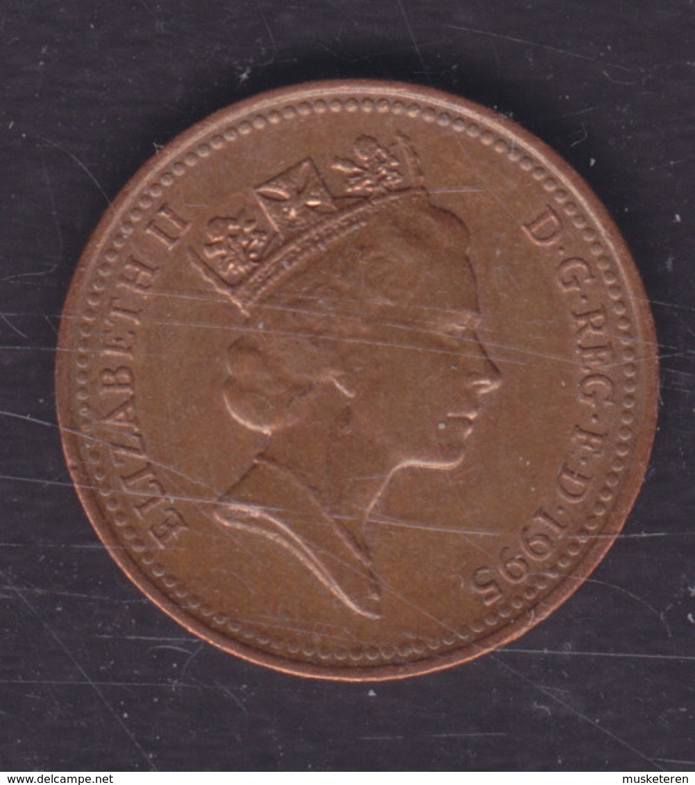 Great Britain 1995 1 PENNY Queen Elizabeth II. - 1 Penny & 1 New Penny