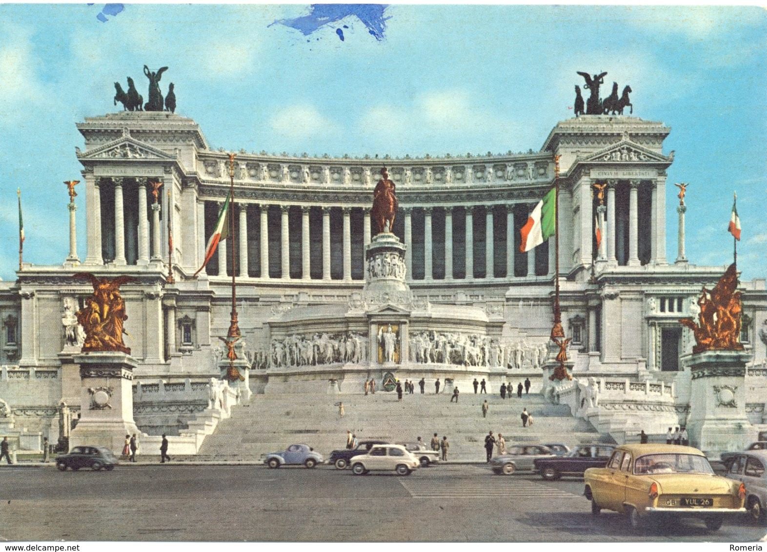 Italie - Rome - Monument à Victor Emmanuel II - Enrico Verdesi Nº 128 - Colorisée - 5439 - Otros Monumentos Y Edificios