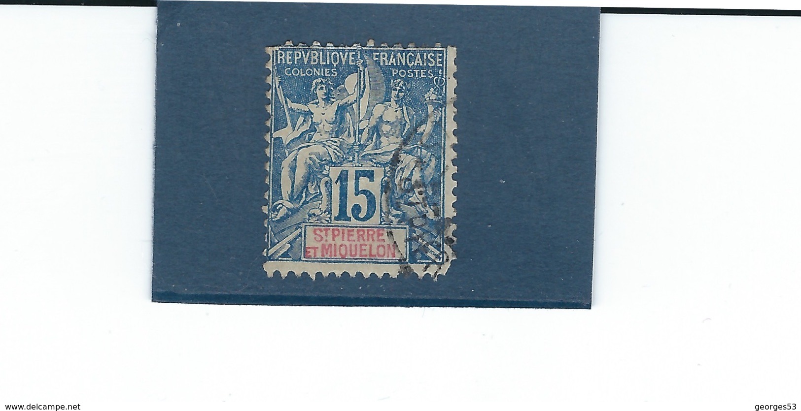 France St Pierre Miquelon  N° 64  O     Val YT :  7,00€ - Used Stamps