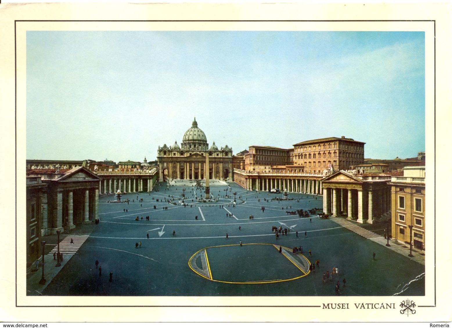 Città Del Vaticano - Piazza S. Pietro - Musei Vaticani - Nº MV 127 GF - - Vatican