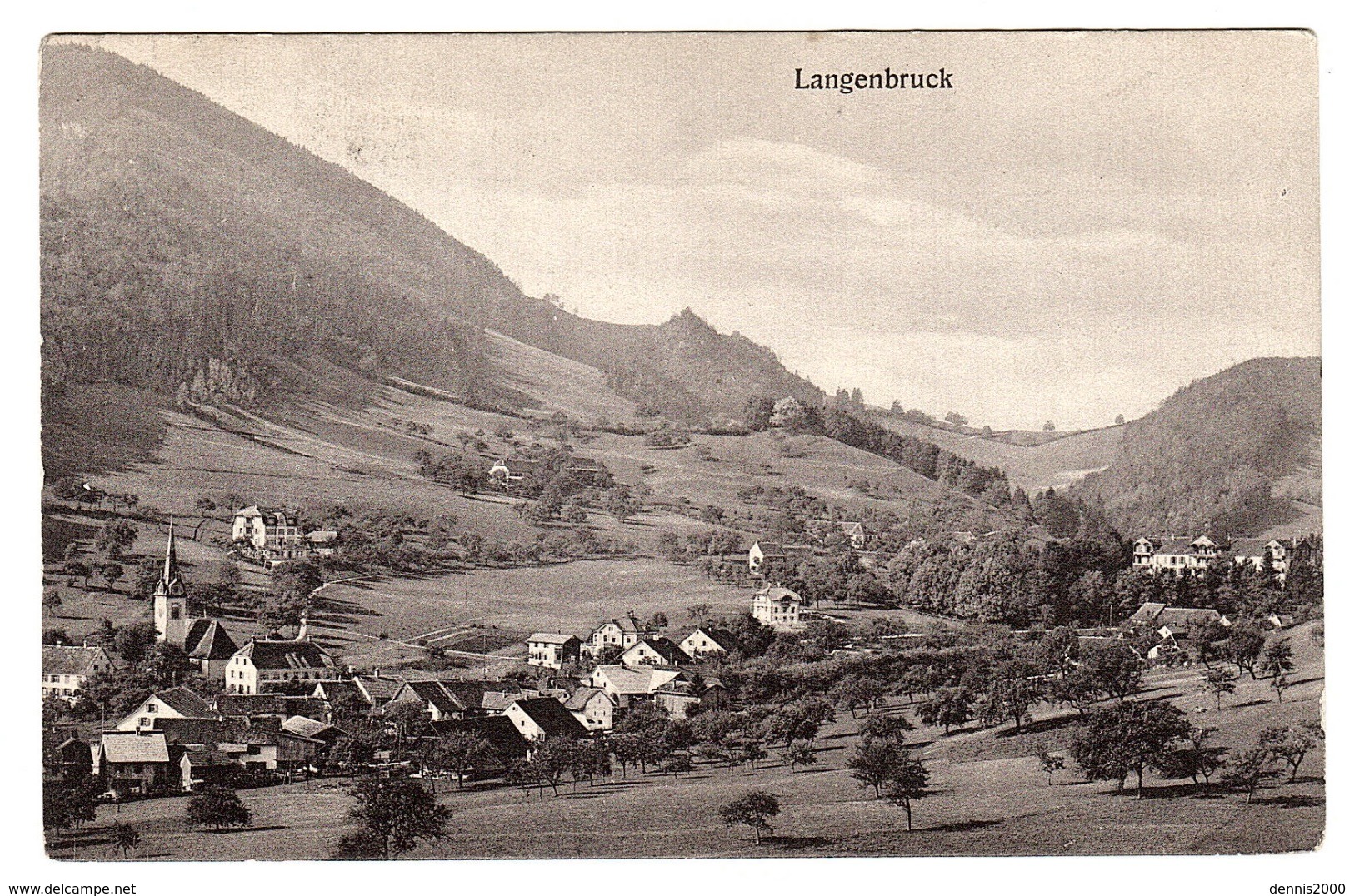 LANGENBRUCK - Vue Générale - Ed. Kehlmann, Basel, N° 4197 - Langenbruck