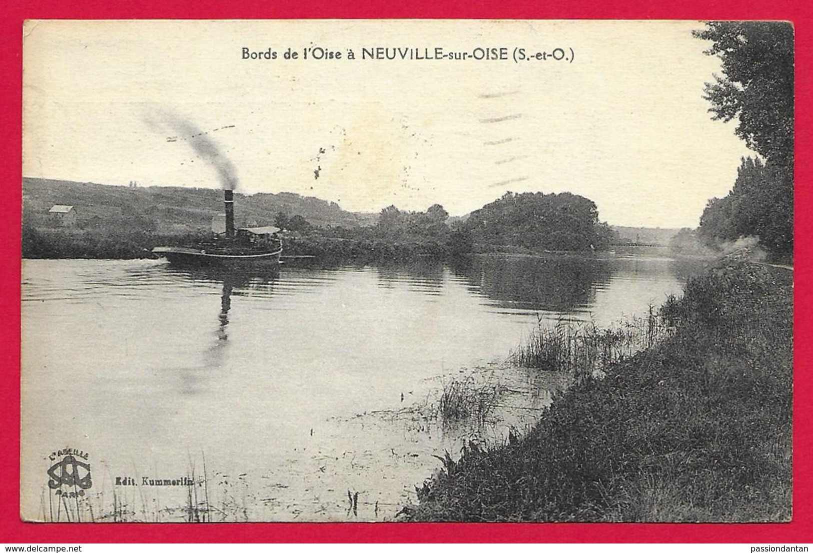 CPA Neuville Sur Oise - Bords De L'Oise - Neuville-sur-Oise