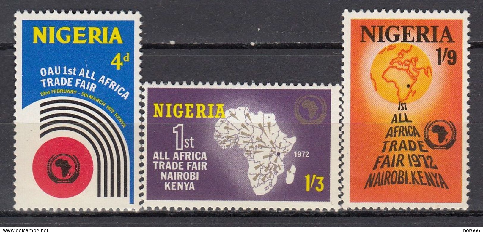 Nigeria - TRADE FAIR 1972 MNH - Nigeria (1961-...)