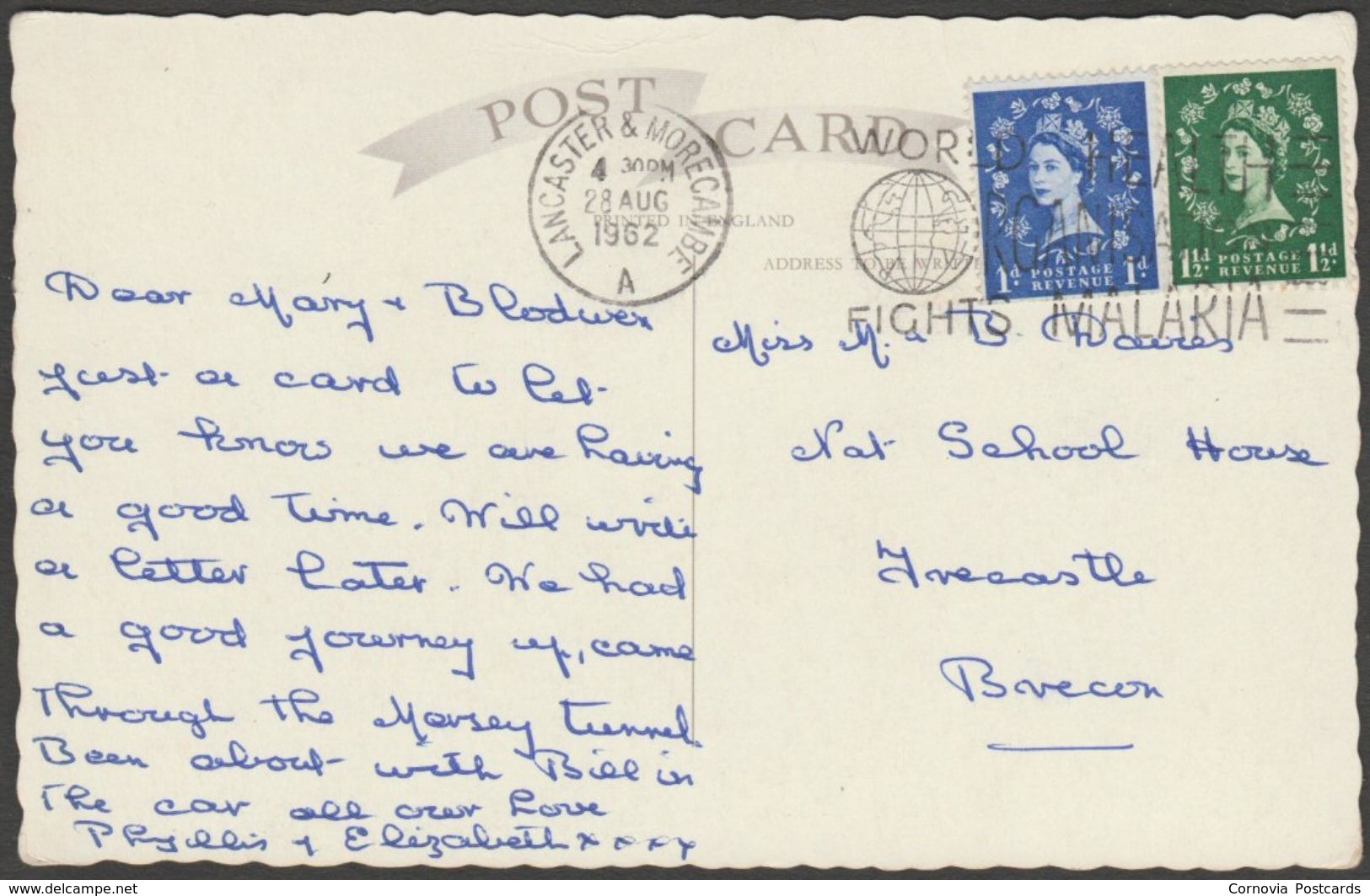 Multiview, Lancaster, Lancashire, 1962 - Postcard - Autres & Non Classés