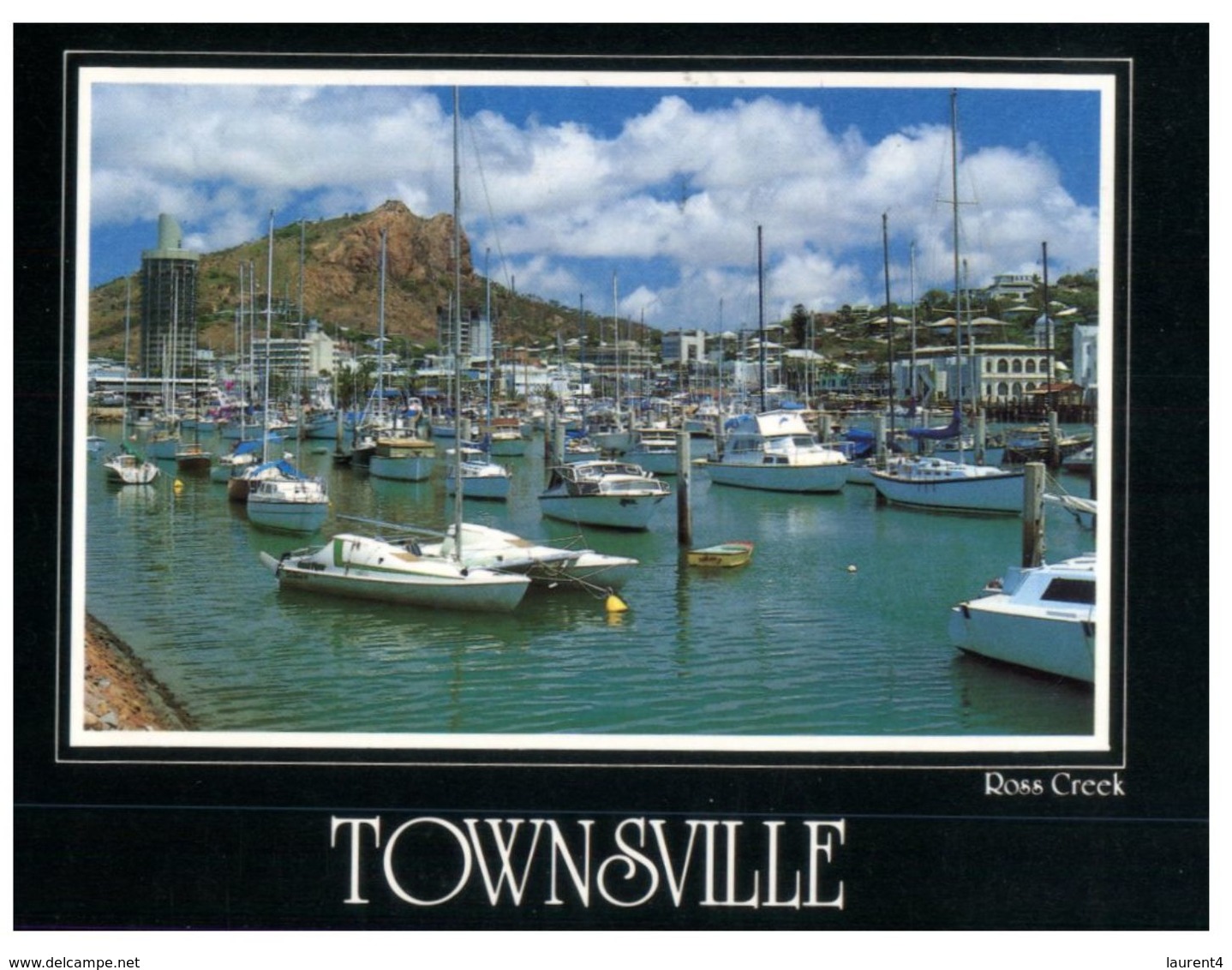 (795) Australia - QLD  - Townsville Port  (with Stamp At Back Of Card) - Townsville