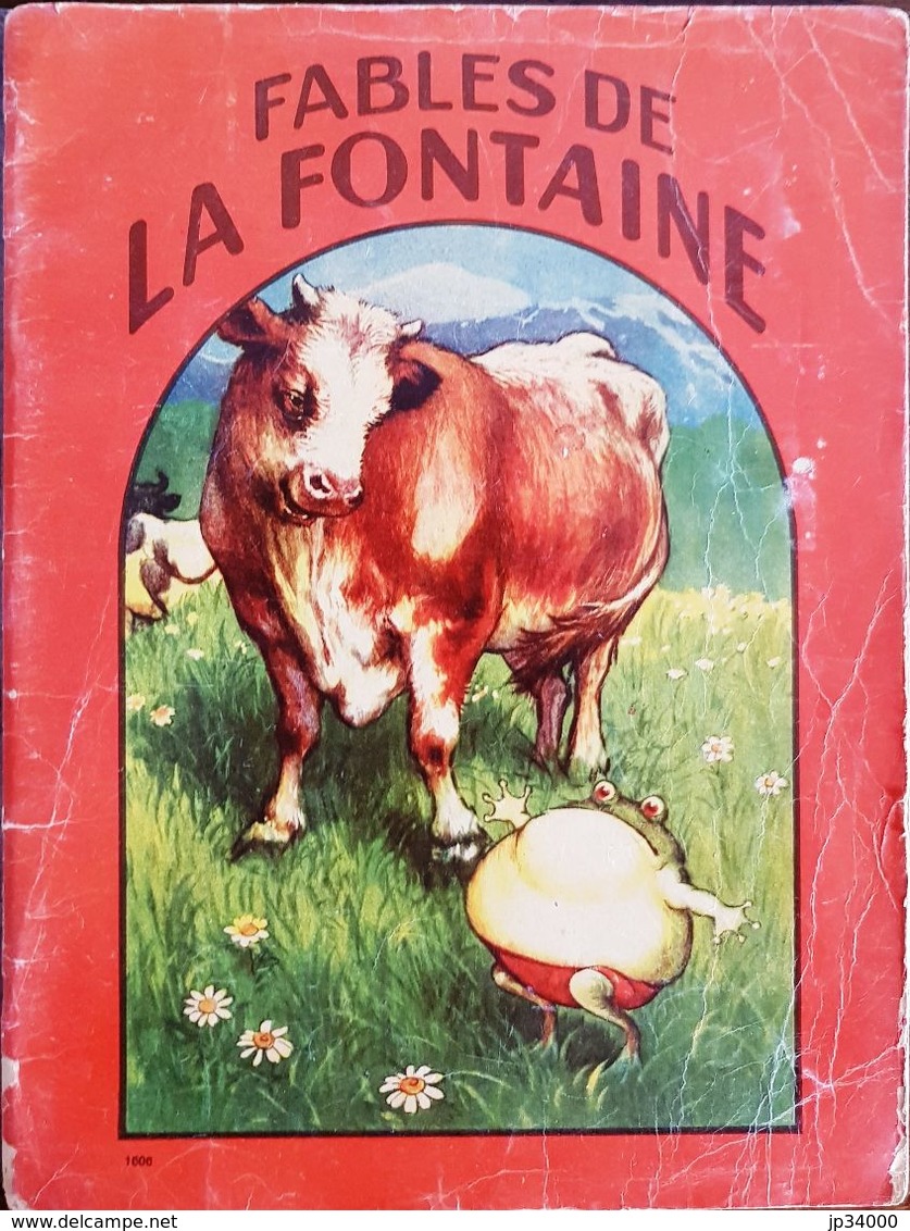 FABLES DE LA FONTAINE Avec De Nombreuses Illustrations - Contes