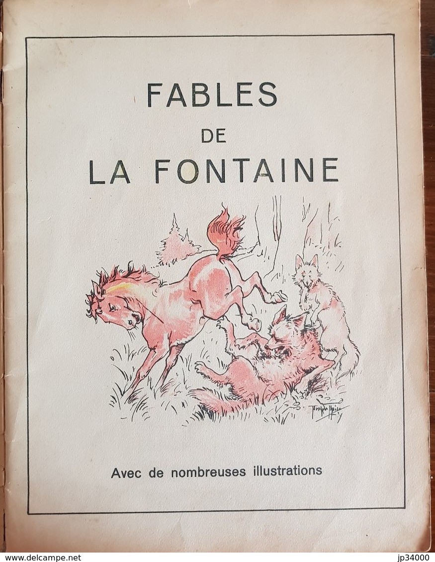 FABLES DE LA FONTAINE Avec De Nombreuses Illustrations - Cuentos