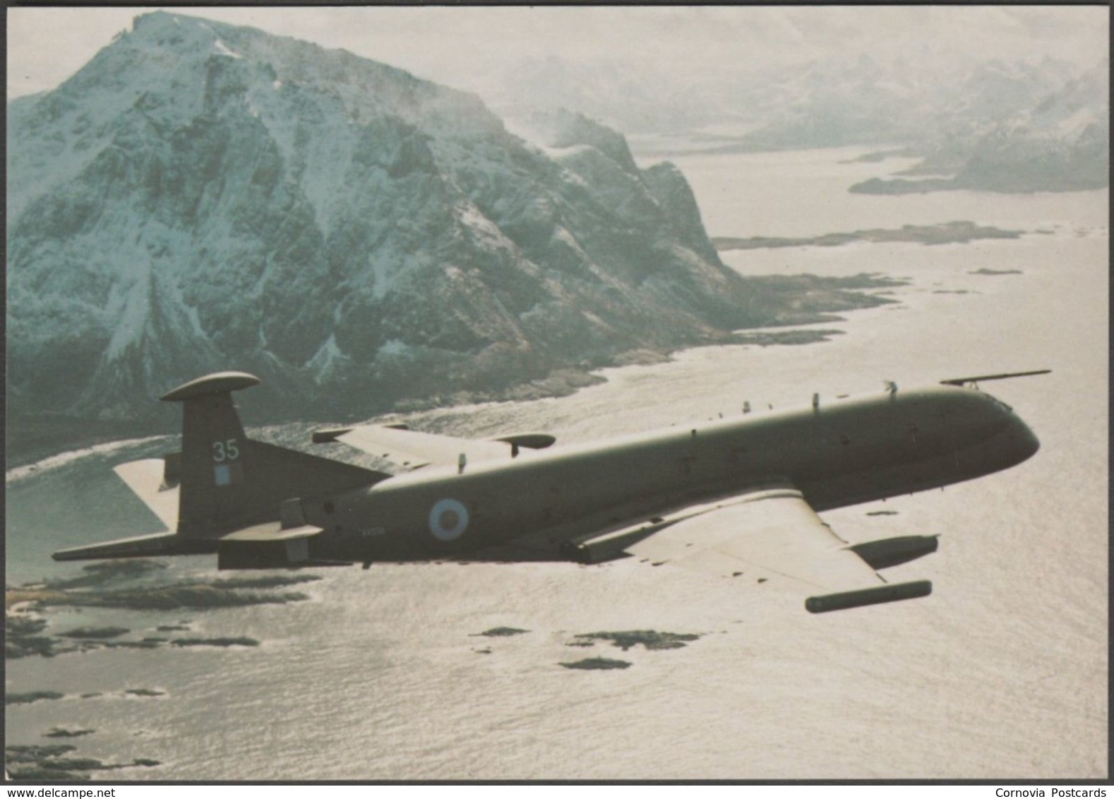 Hawker Siddeley Nimrod MR2 On Patrol - WorldAirSim Postcard - 1946-....: Modern Era