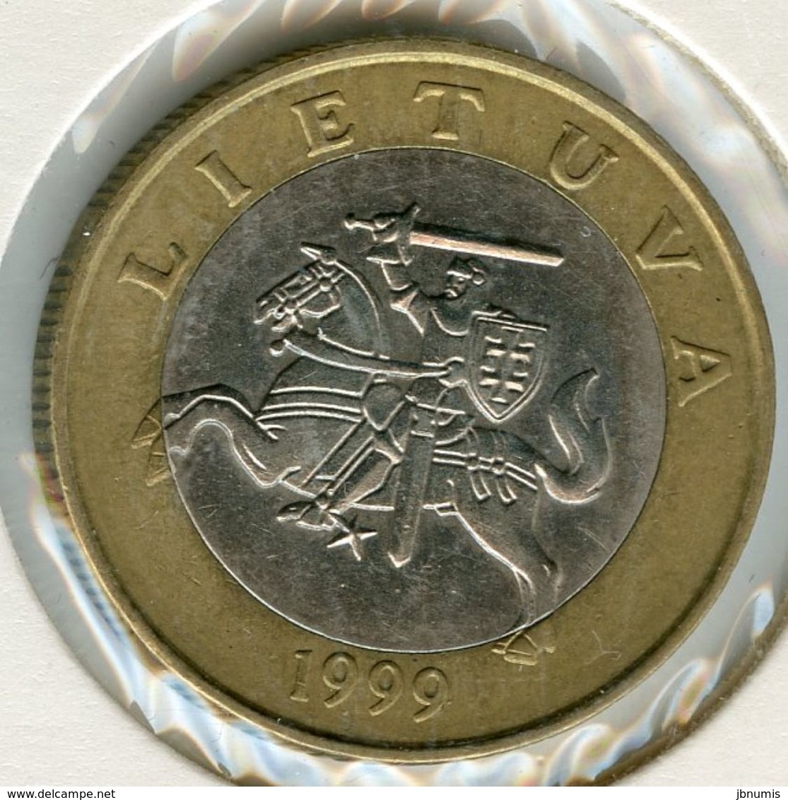 Lituanie Lithuania 2 Litai 1999 KM 112 - Lituanie