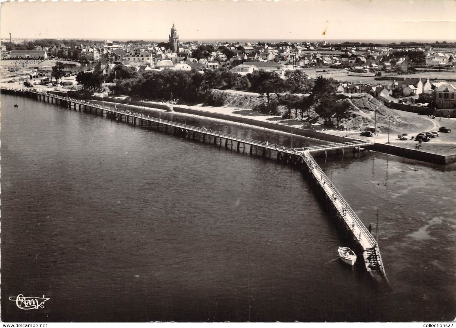 44-LE CROISIC- L'ESTACADE VUE AERIENNE - Le Croisic