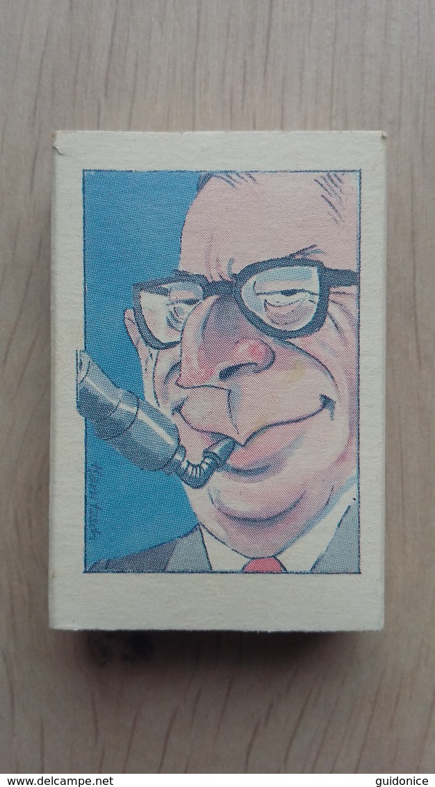 Zündholzschachtel Mit Karikatur (QUICK) Aus Deutschland - Matchboxes